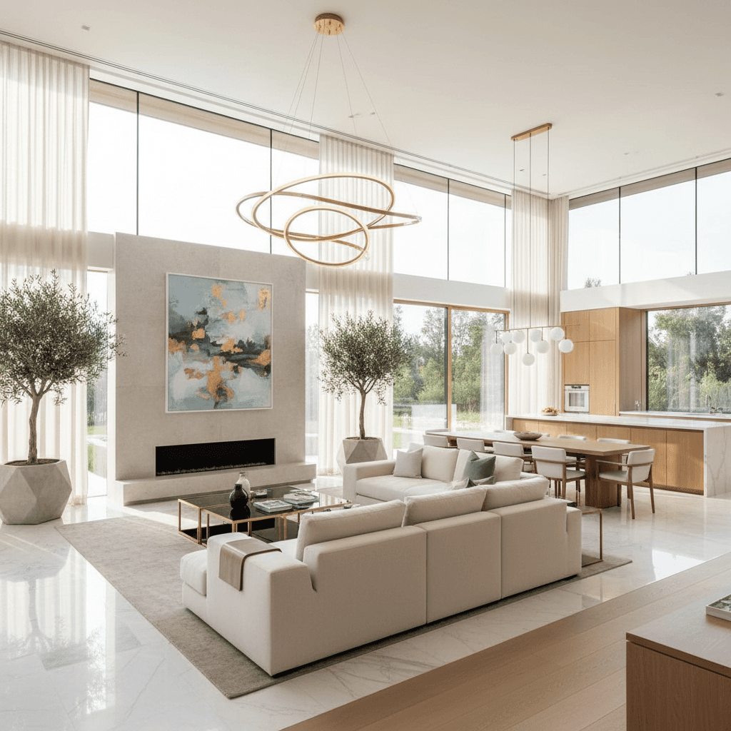 Modern luxury residential property