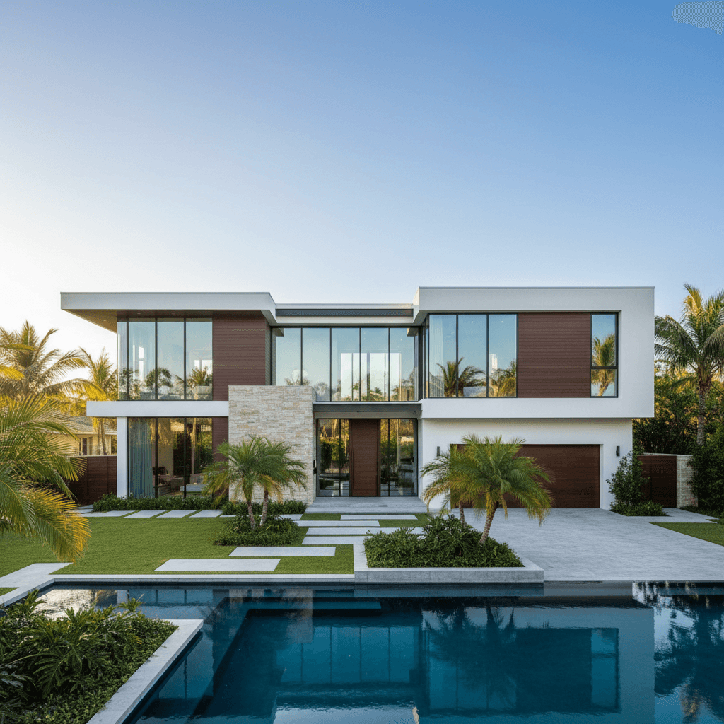 Modern luxury residential property